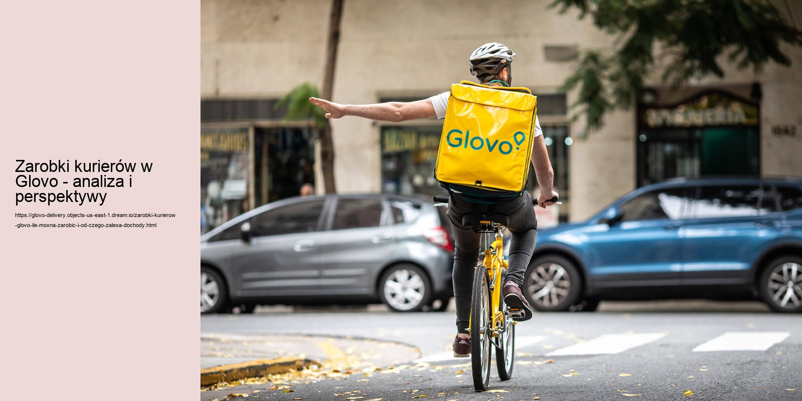 Zarobki kurierów w Glovo - analiza i perspektywy
